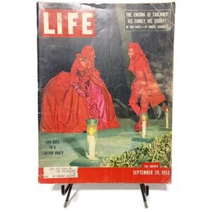Life Magazine September 28 1953 Private World of William Faulkner Part One